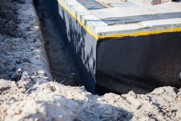Residential Foundation Crack Repair installation at a Cutler, IN home by SJ Waterproofing Pros